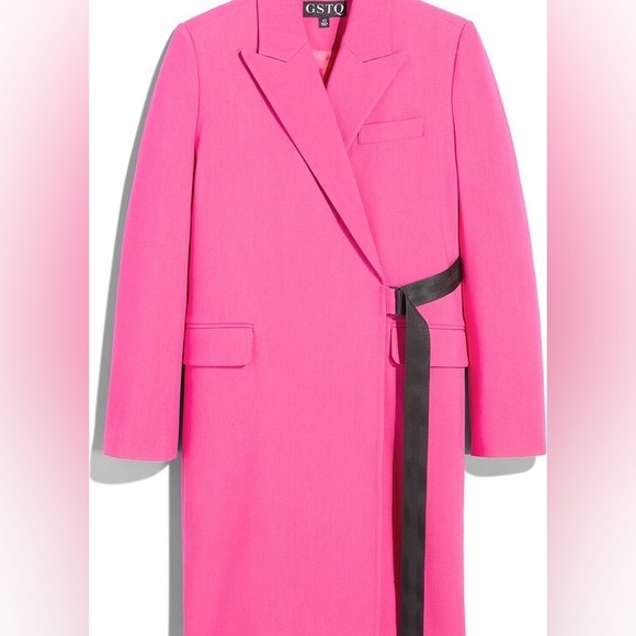 GSTQ Full Court Blazer in Pink Lux NWT size XL - Picture 3 of 11